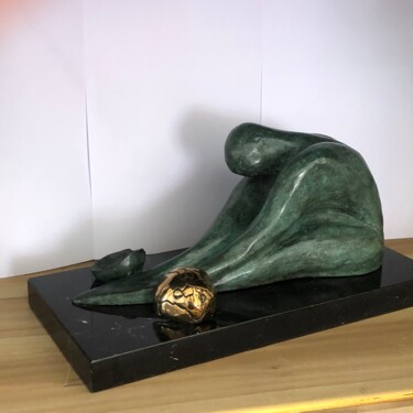 FRACTURE bronze 1/8  sur marbre noir