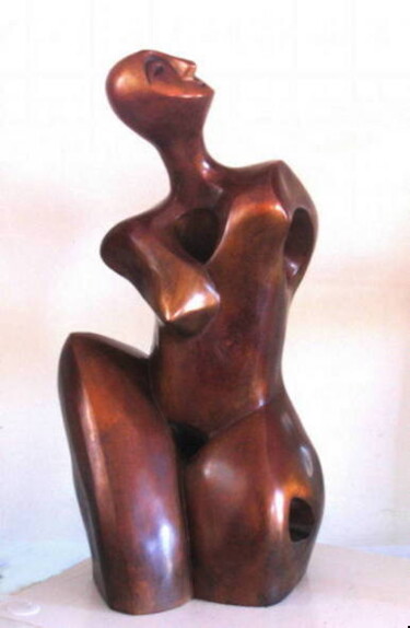 FEMME A GEOMETRIE VARIABLE Bronze 1/8